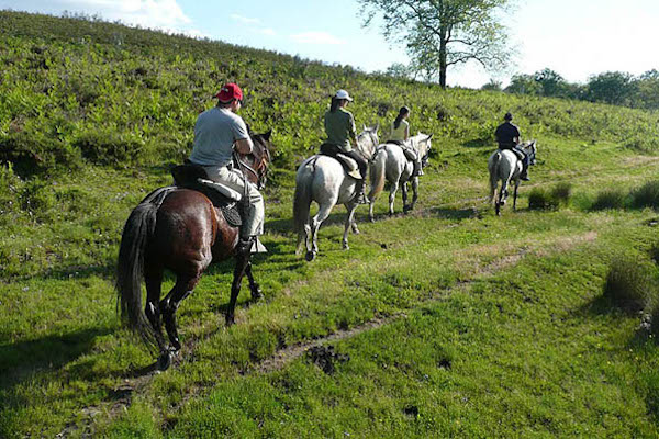 Pase a caballo por Segovia