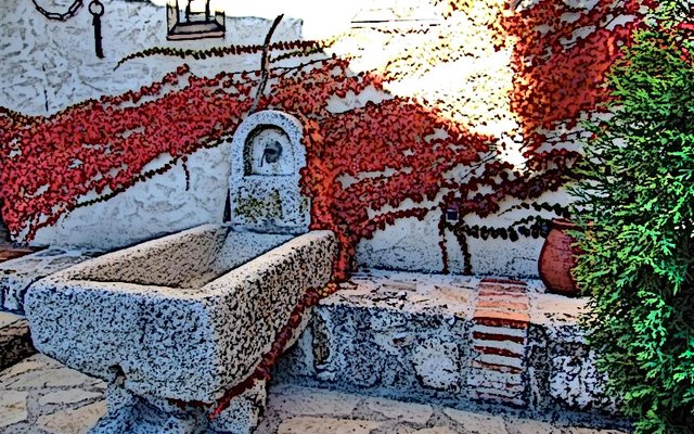Casa con jardín